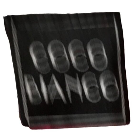 CoCo Blanco Hot Pink with‎ black Edge Accent Scope Neck - Picture 3 of 4